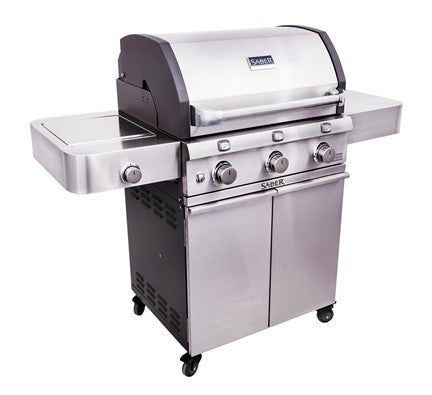Saber Deluxe 3-Burner Infrared Gas Grill – view 3