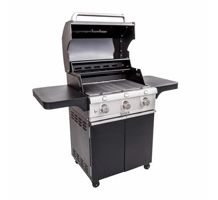 Saber Deluxe 3-Burner Infrared Gas Grill – view 3