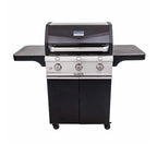 Saber Deluxe 3-Burner Infrared Gas Grill – view 4
