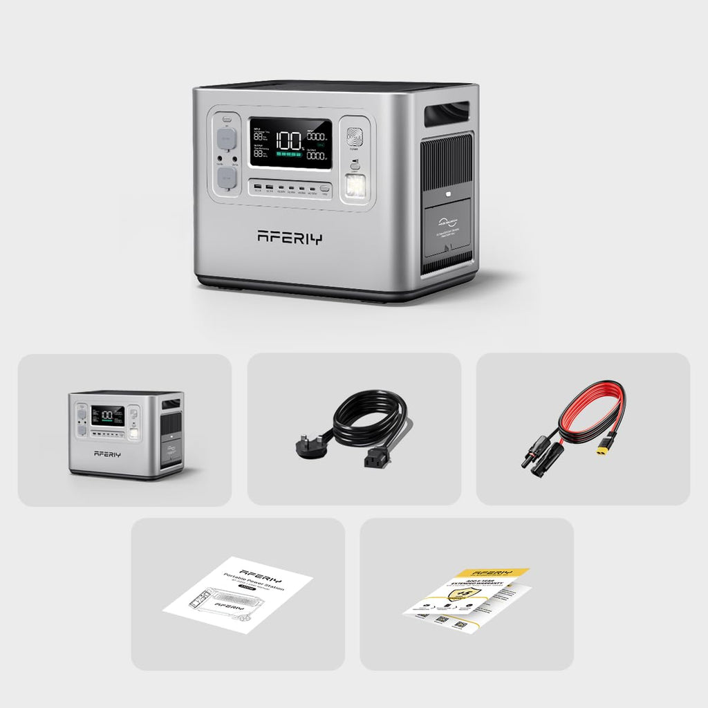 2048Wh 2400W Portable Power Station LiFePO4 – view 7