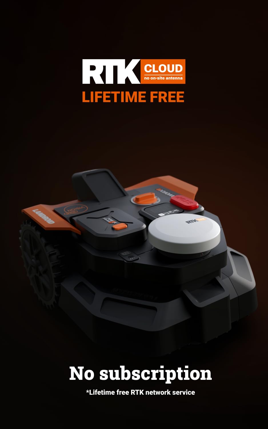 WORX Landroid Vision Cloud WR303E 2WD Robot Lawn Mower – view 5