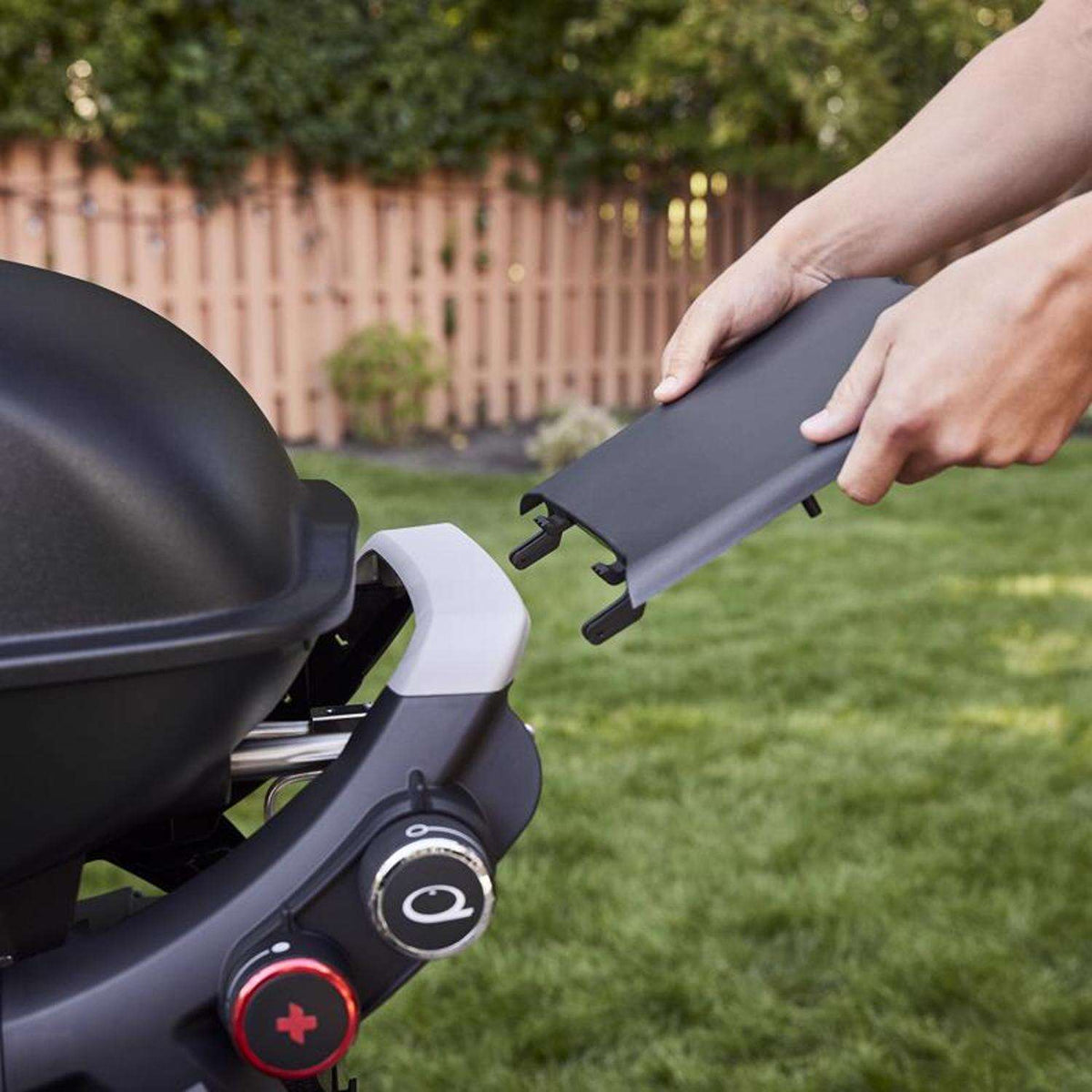 Weber Q 2800N+ Propane Gas Grill with Cart – view 9