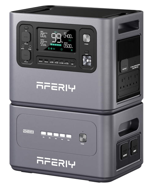 AFERIY P280 4096Wh Portable Power Station with Extra Battery