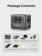 2048Wh Portable Power Station 2400W LiFePO4 – view 9