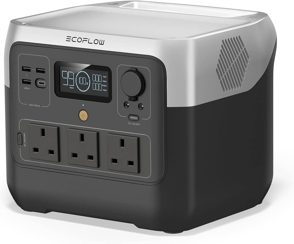 768Wh Portable Power Station 1600W Peak