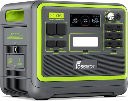 2048Wh Portable Power Station 2400W LiFePO4