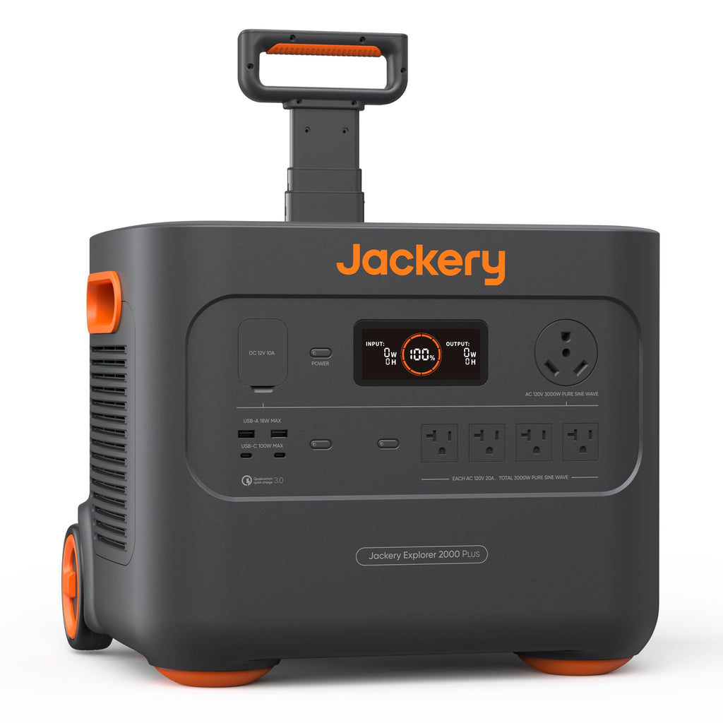 Jackery Explorer 2000 Plus Portable Power Station 2042Wh 3000W