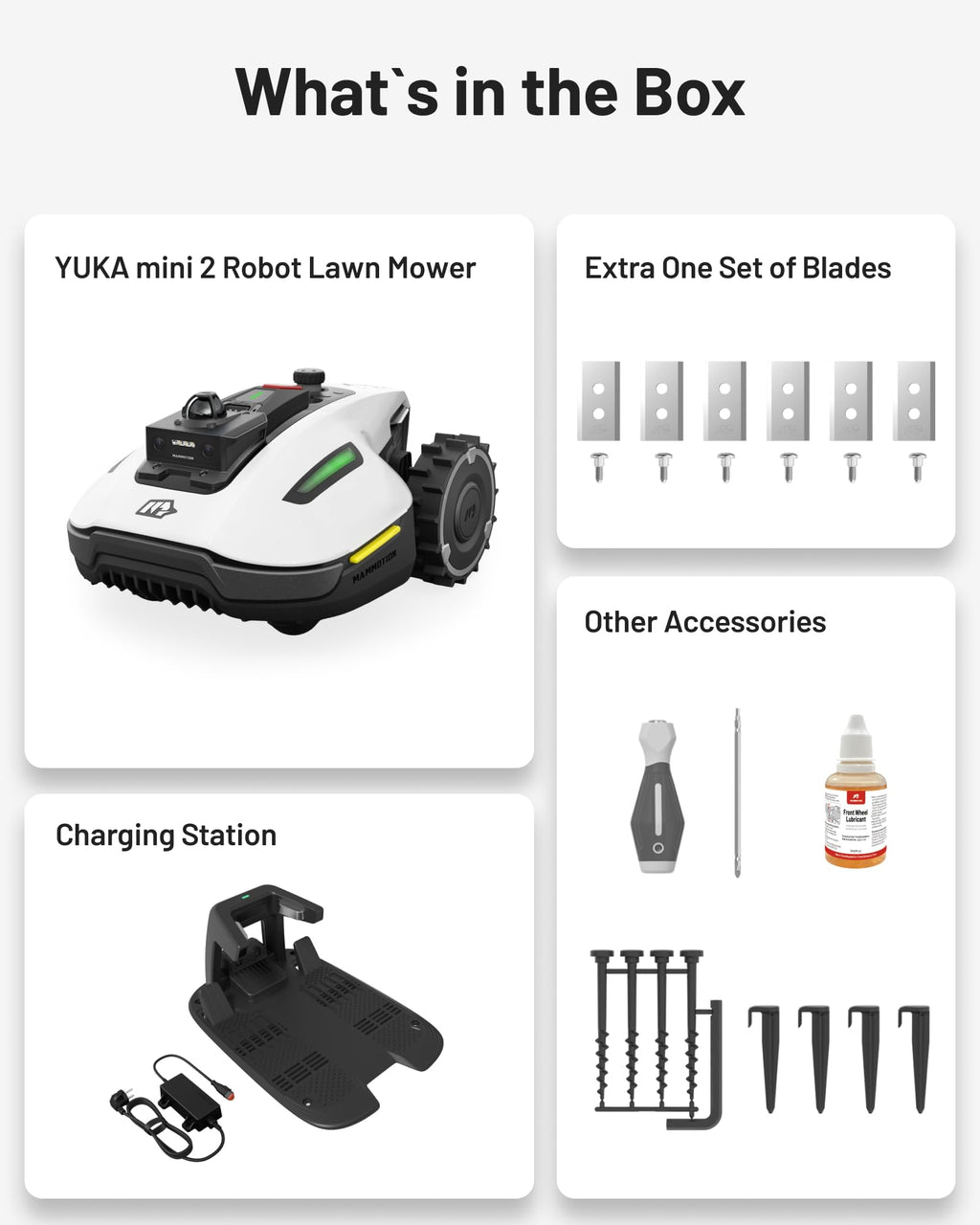 Mammotion YUKA mini 2 1000 Robot Lawn Mower – view 8