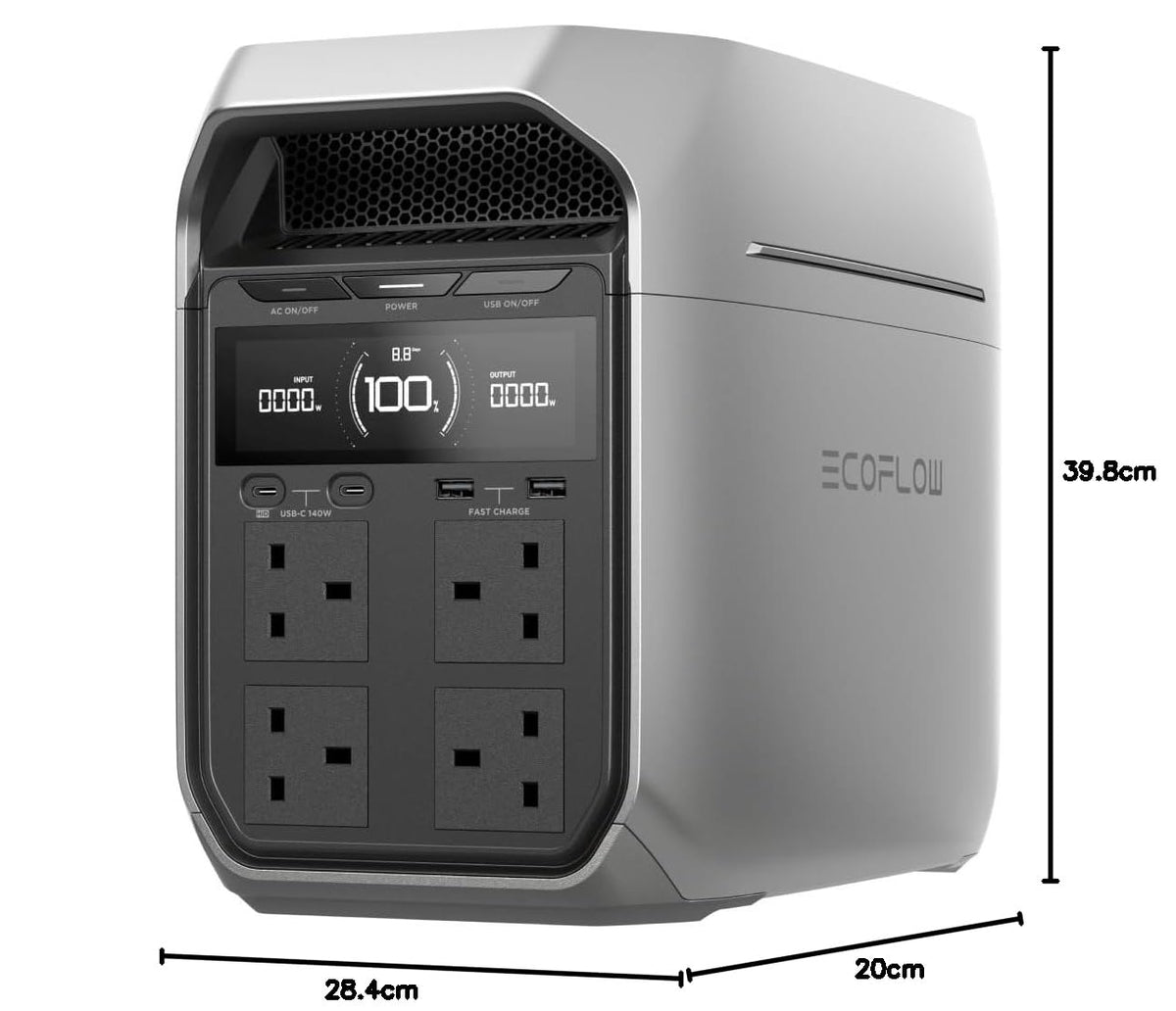 EcoFlow DELTA 3 Plus Portable Power Station 1024Wh LiFePO4 – view 10