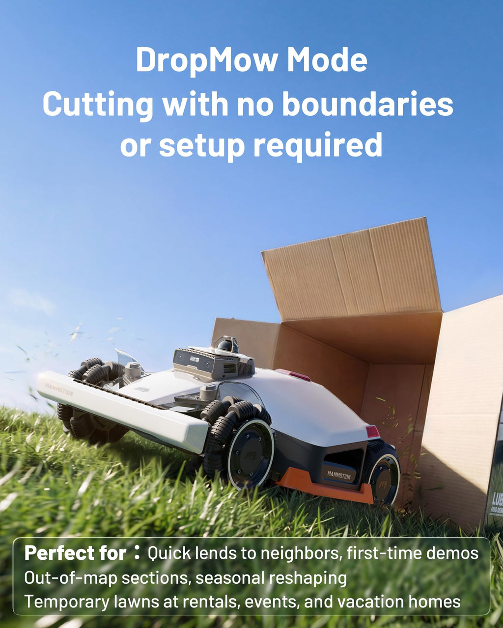 Mammotion LUBA 3 AWD 3000 Robot Lawn Mower – view 2