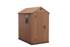 6 x 8 ft Outdoor Resin Storage Shed with Double Doors, Window & Heavy-Duty Floor – view 18