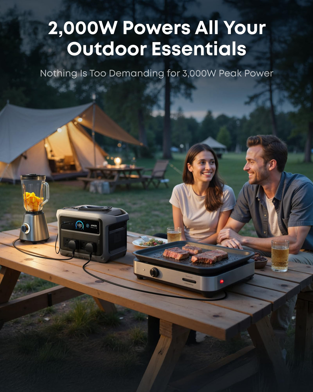 Anker SOLIX C1000 Gen 2 Portable Power Station 1024Wh 2000W – view 3