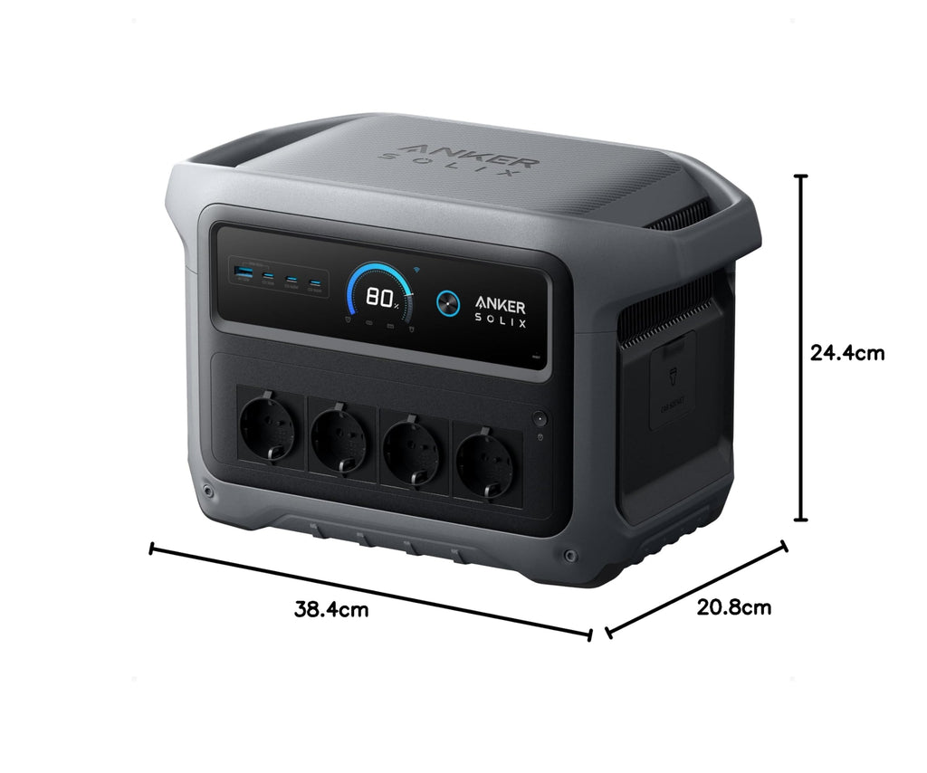 1024Wh 2000W Portable Power Station with UPS – view 8