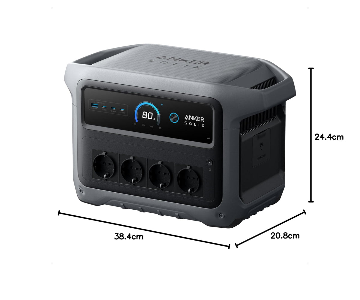 1024Wh 2000W Portable Power Station with UPS – view 8