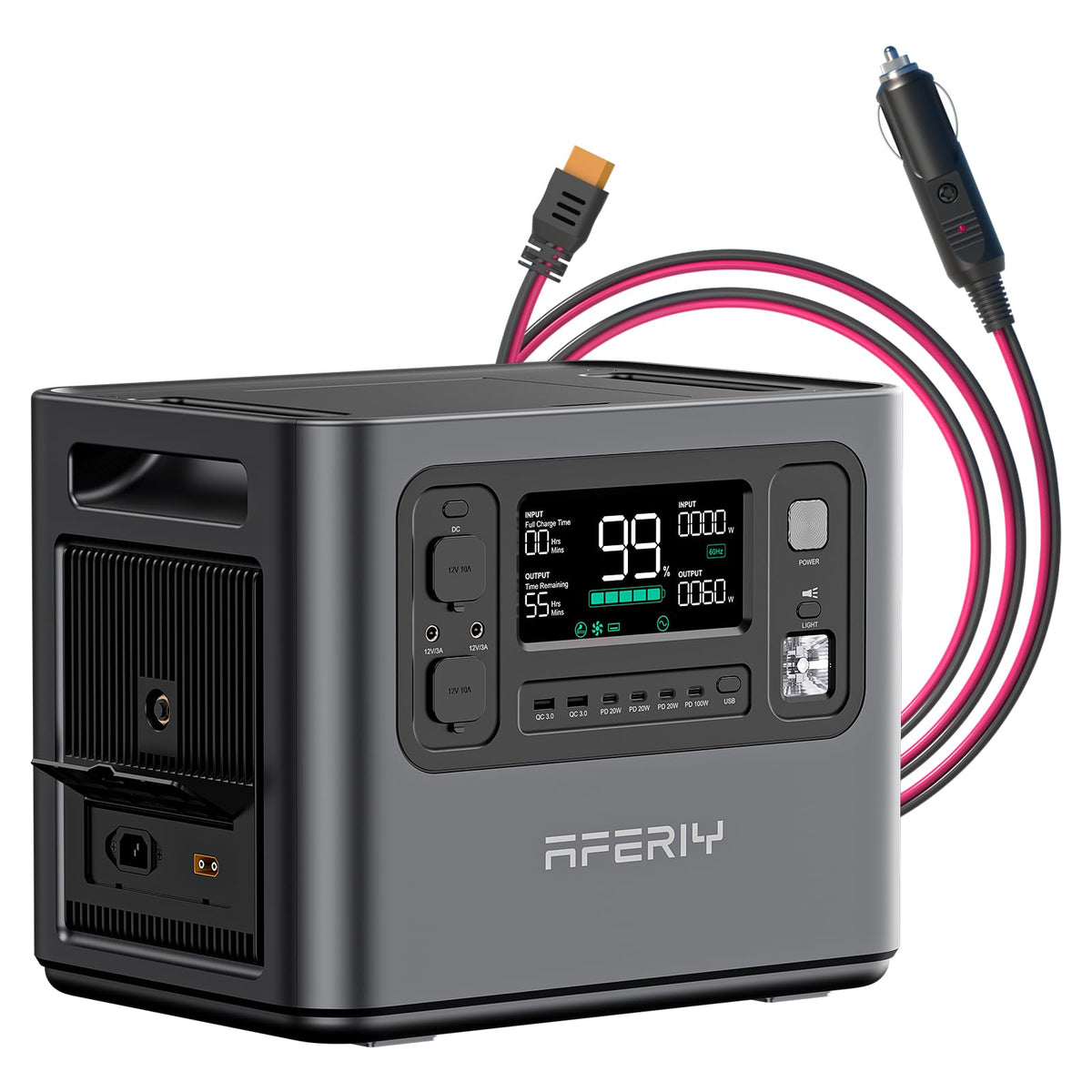 2048Wh Portable Power Station 2400W LiFePO4 – view 11