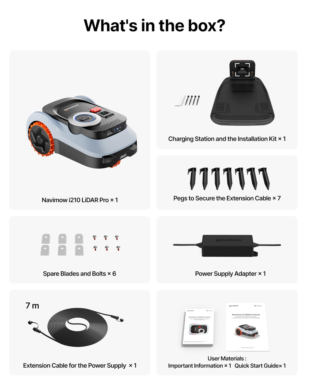 Segway Navimow i210 LiDAR Pro Robot Lawn Mower with Garage – view 8
