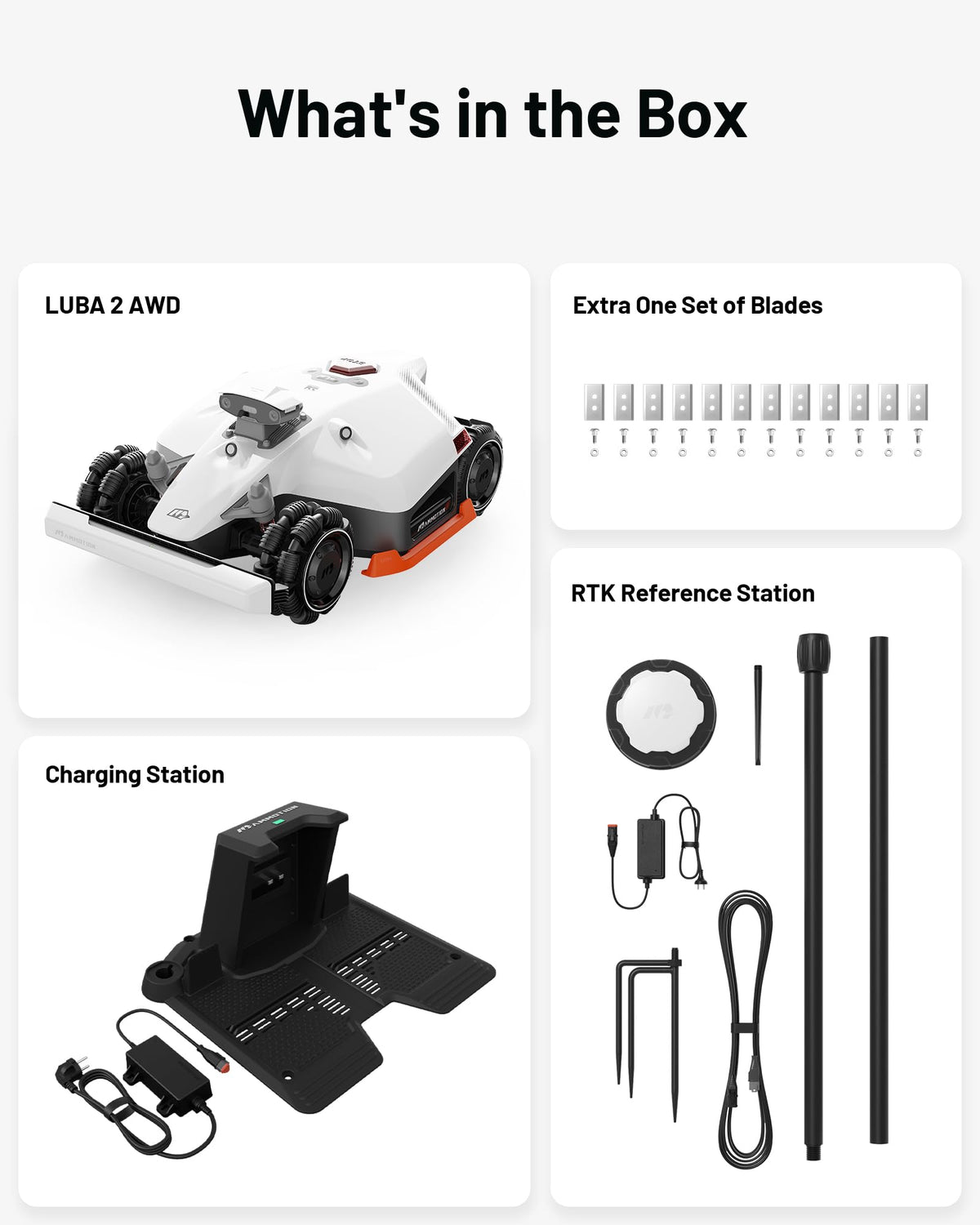 Mammotion LUBA 2 AWD 5000X Wire-Free Robot Lawn Mower – view 7