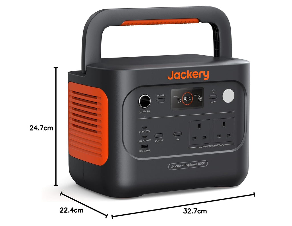 1070Wh 1500W Portable Power Station LiFePO4 – view 9