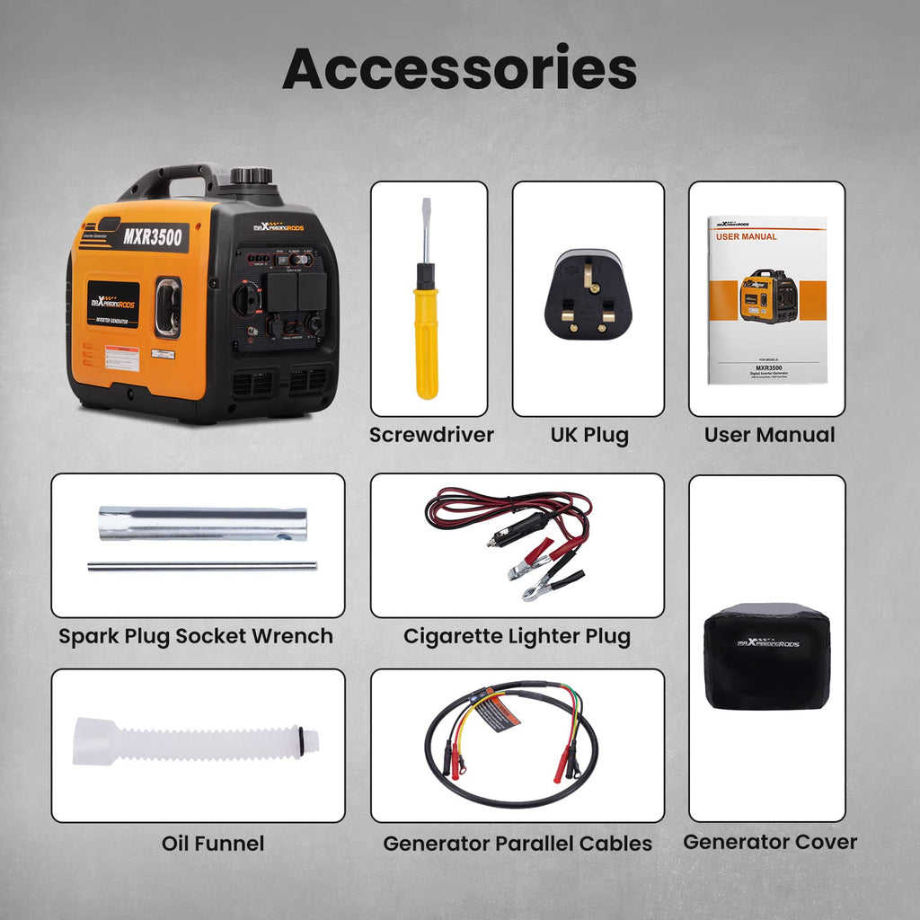 3300W Gas Inverter Generator – view 8