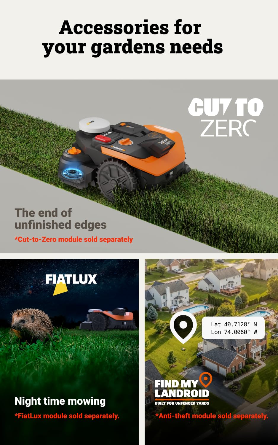 WORX Landroid Vision Cloud WR303E 2WD Robot Lawn Mower – view 7