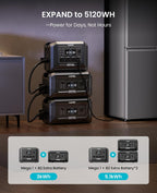 2048Wh Portable Power Station 2000W LiFePO4 – view 4
