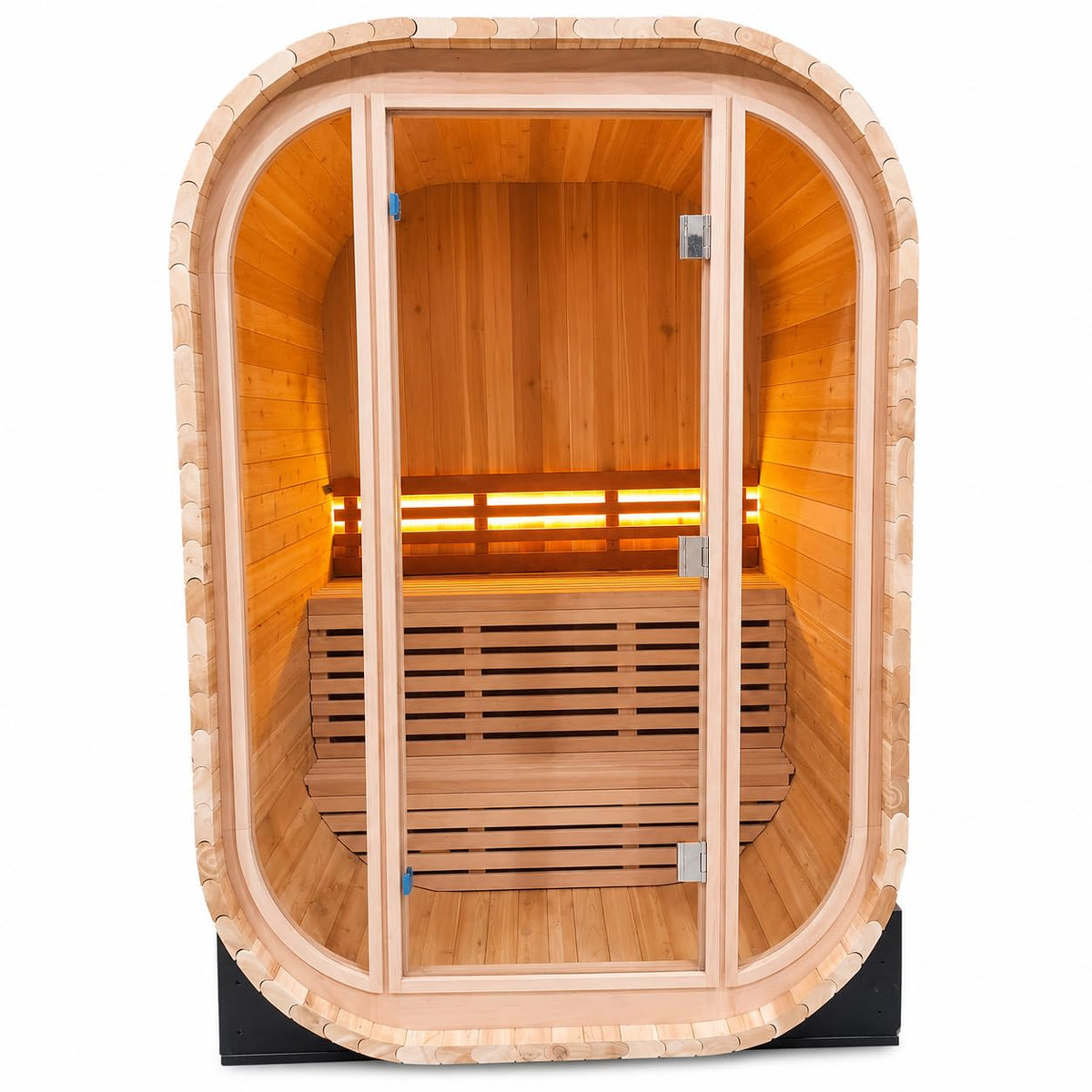 Duthss 2 Person Outdoor Sauna with 4.5kW Electric Heater
