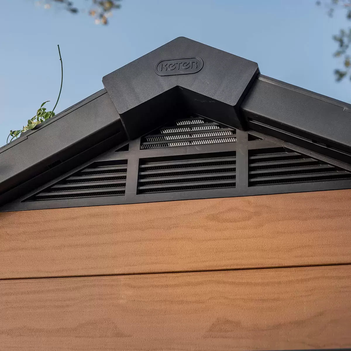 Keter Newton 7 x 9 ft Resin Storage Shed – view 6