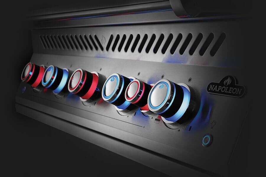 Napoleon Built-In 700 Series 32 in Stainless Steel Gas Grill Head with Infrared Rear Burner – view 6