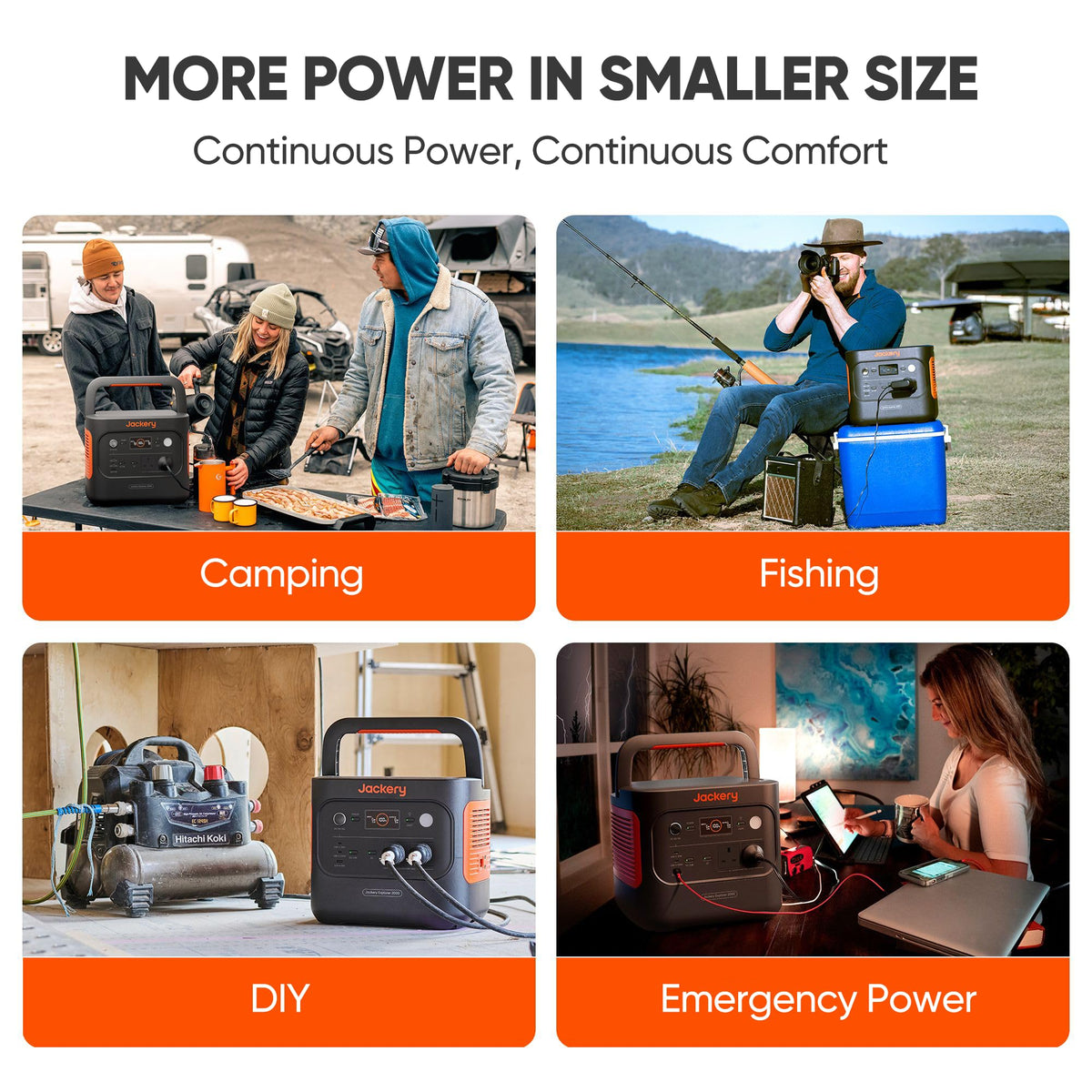 Jackery Explorer 2000 v2 Portable Power Station 2042Wh 2200W (4400W Surge) – view 9
