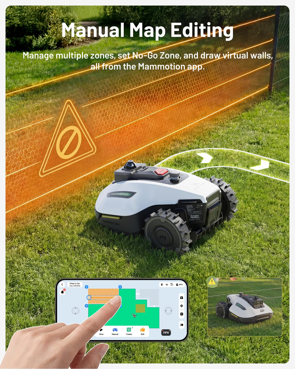 Mammotion YUKA mini 2 1000 Robot Lawn Mower – view 6