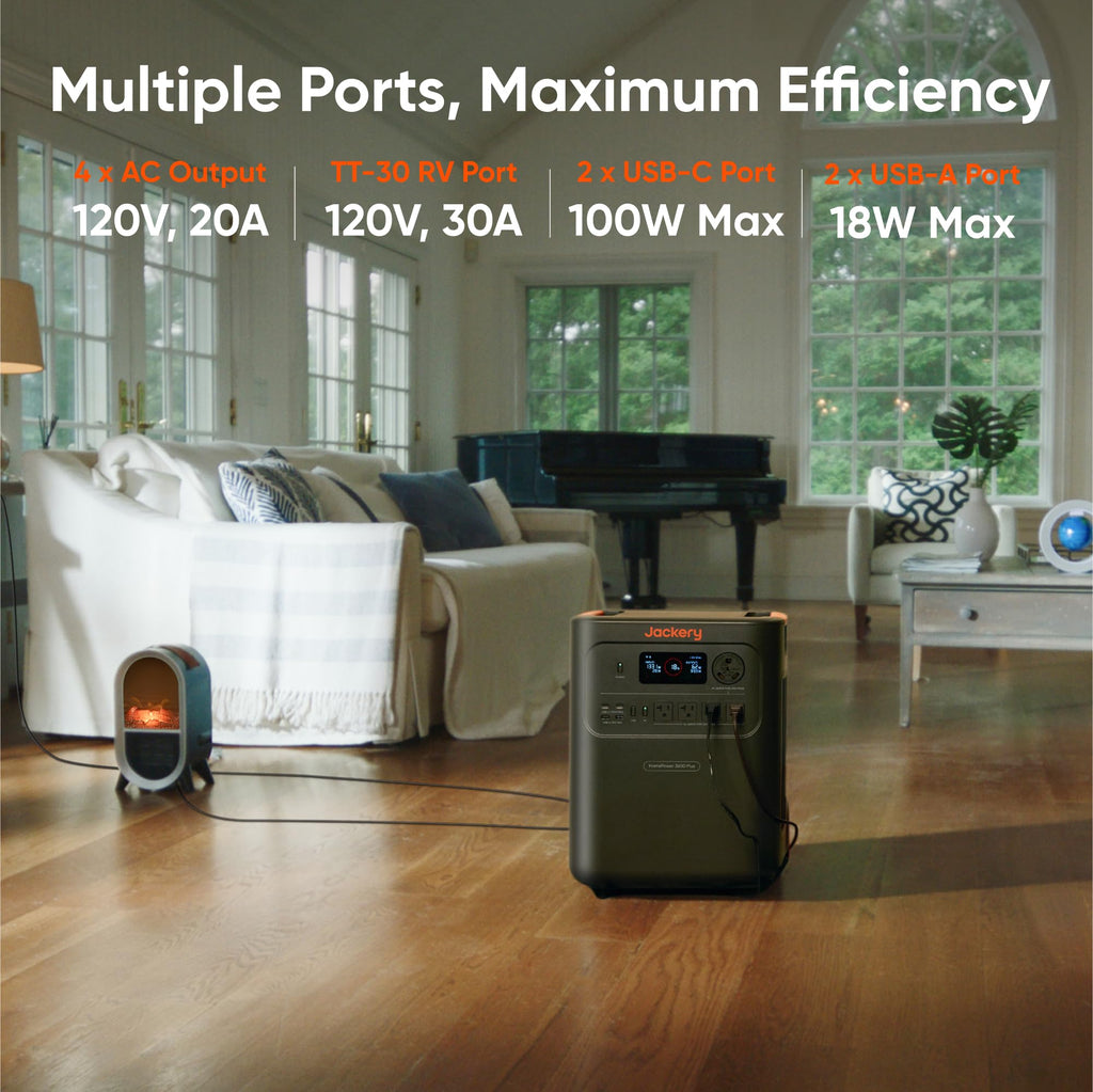 Jackery HomePower 3600 Plus Portable Power Station 3584Wh 3600W – view 7