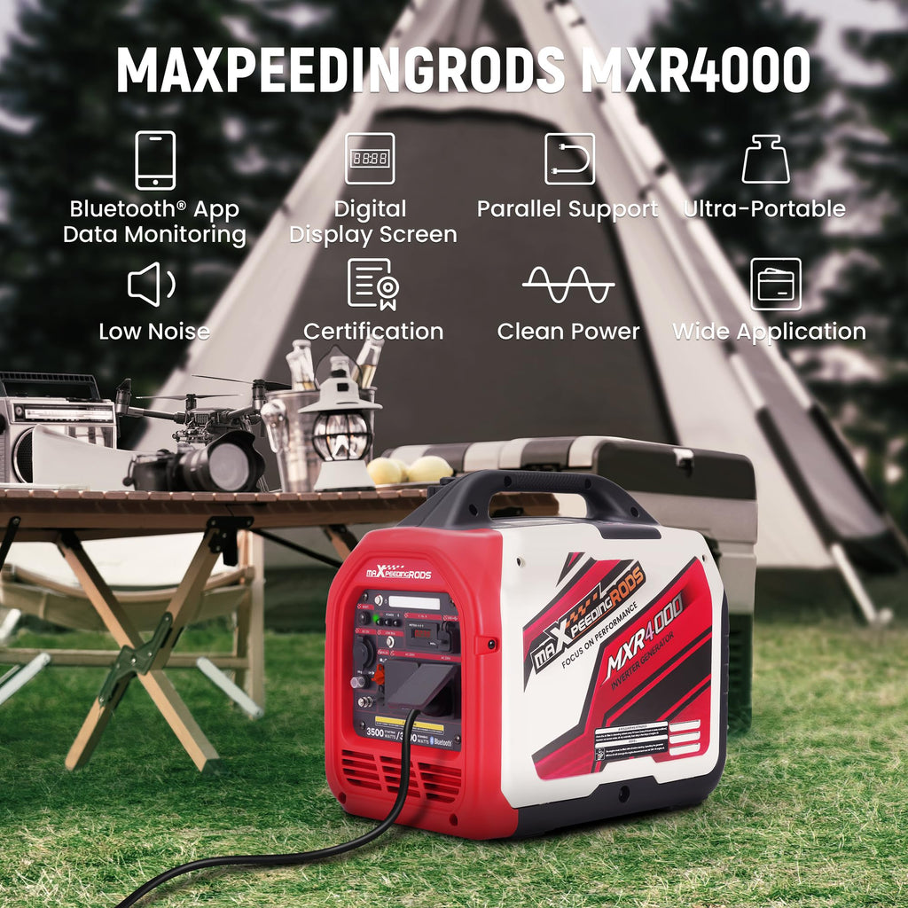 3500W Gas Portable Generator – view 7