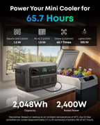 Anker SOLIX C2000 Gen 2 Portable Power Station 2048Wh 2400W – view 5