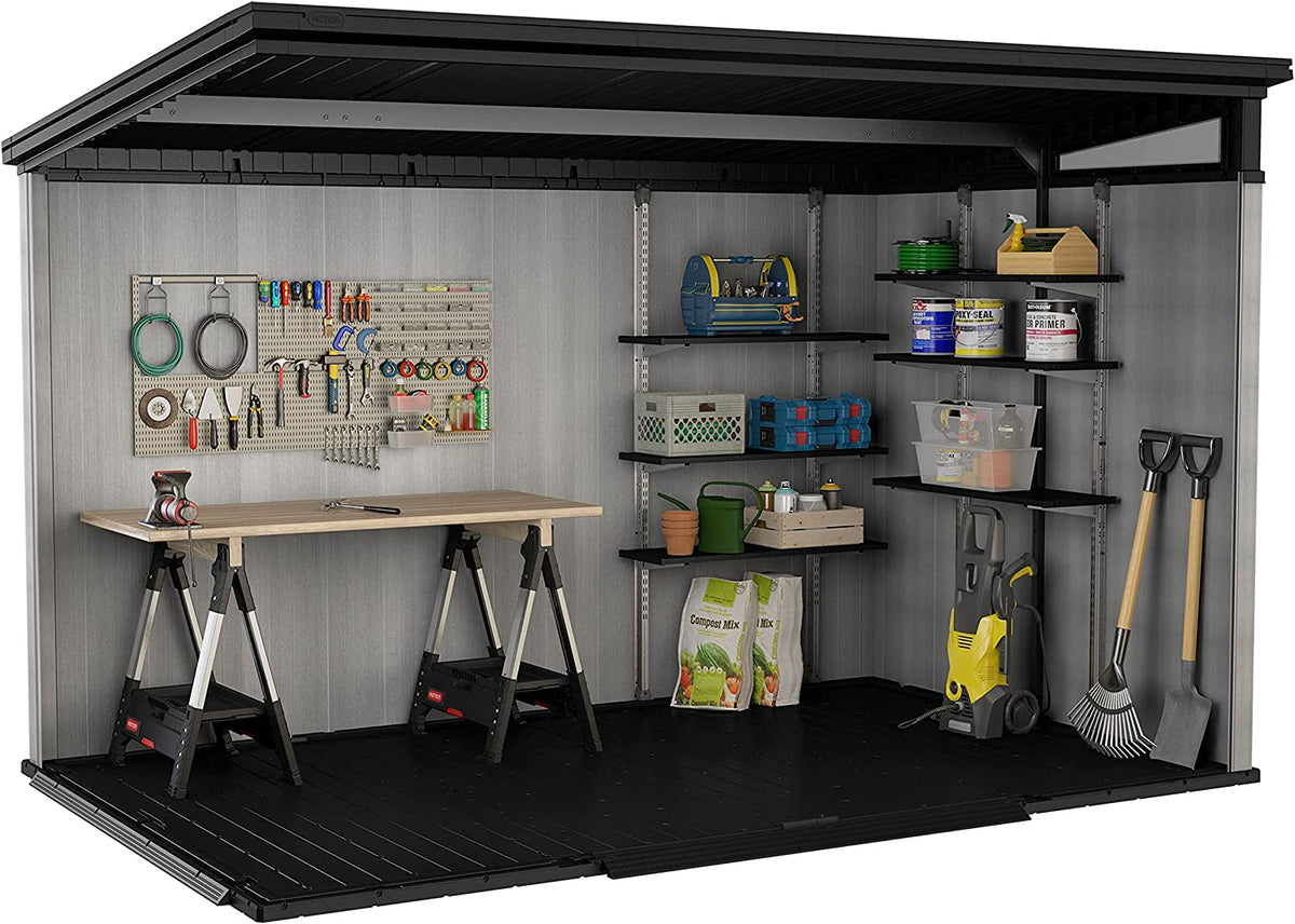 Keter Artisan 11 x 7 ft Resin Storage Shed – view 4