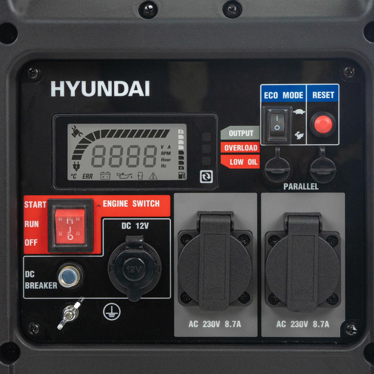 2200W Gas Inverter Generator – view 4