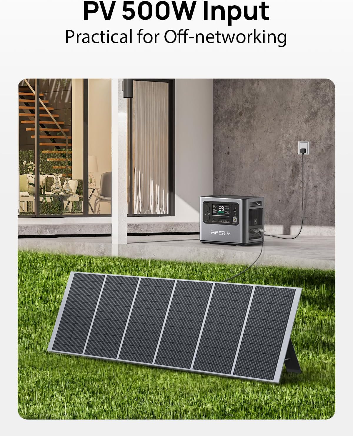2048Wh Portable Power Station 2400W LiFePO4 – view 7