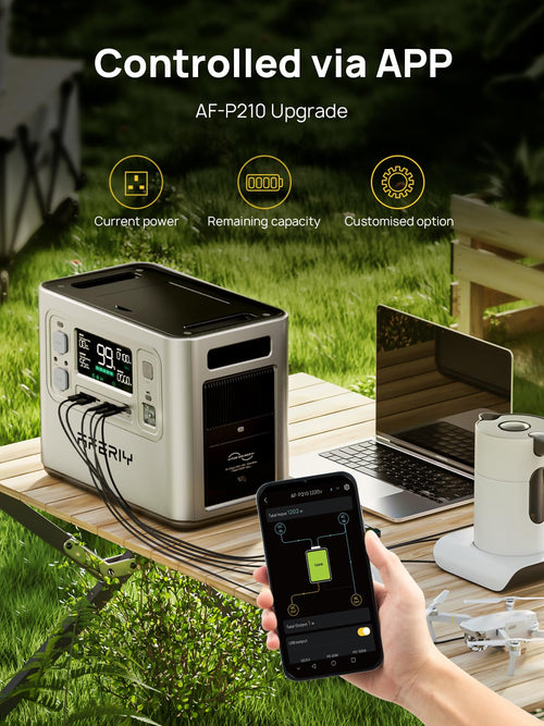 2048Wh 2400W Portable Power Station LiFePO4 – view 2