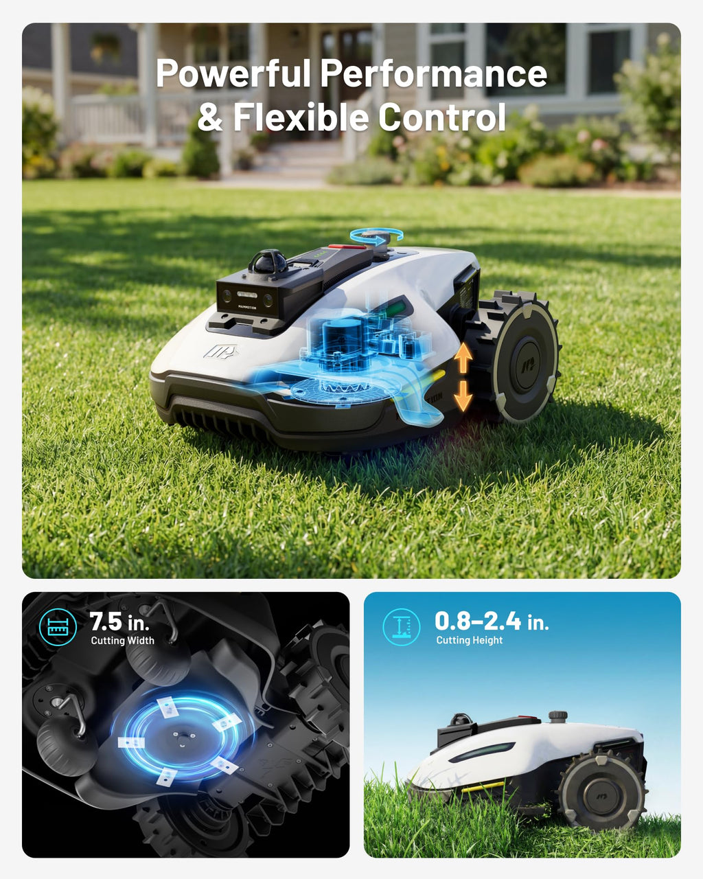 Mammotion YUKA mini 2 1000 Robot Lawn Mower – view 9