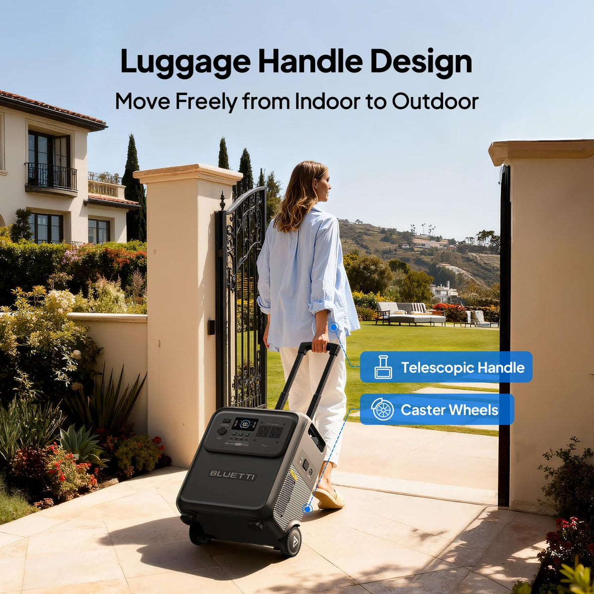 3840Wh Portable Power Station LiFePO4 – view 3