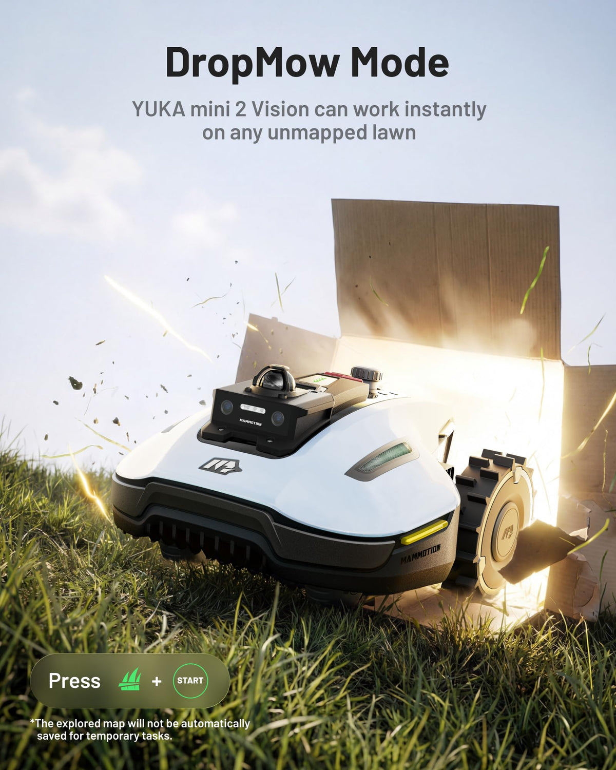 Mammotion YUKA mini 2 1000 Robot Lawn Mower – view 5
