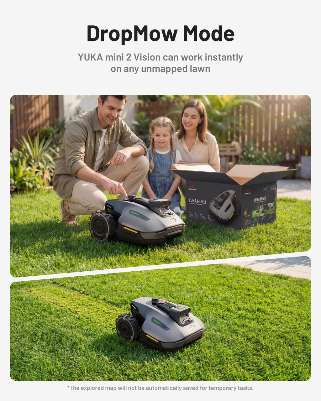 Mammotion YUKA mini 2 500 Robot Lawn Mower – view 4