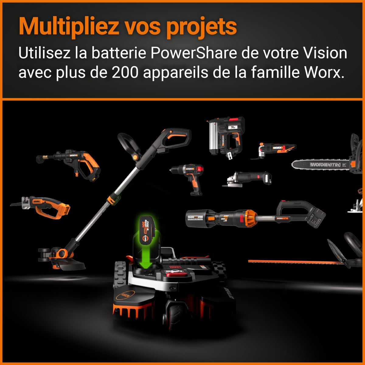 WORX Landroid Vision WR202E Robotic Lawn Mower – view 10
