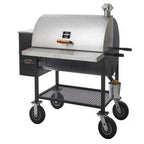 Pitts & Spitts Maverick 850 Wood Pellet Grill & Smoker with Wheel Upgrade