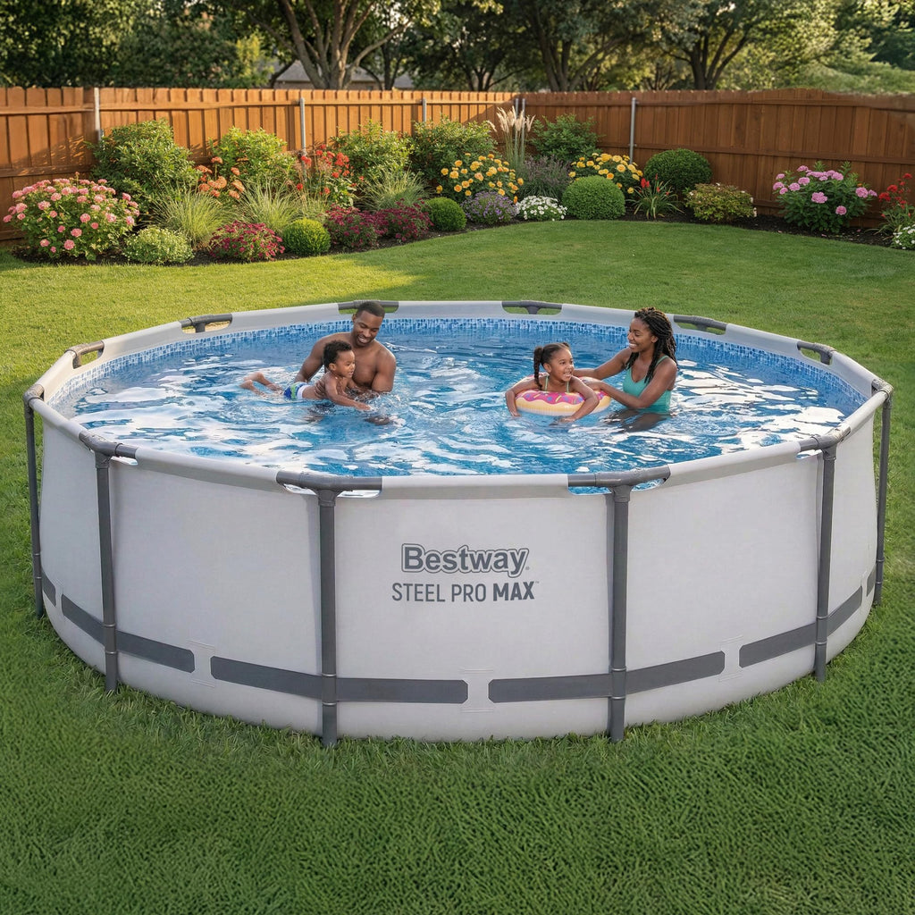 Bestway Steel Pro MAX 14 ft x 42 in Round Above Ground Pool Set – view 2