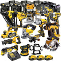 DEWALT 20V MAX XR 15 Tool Combo Kit with 3 x 5.0Ah Batteries & Charger