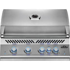 Napoleon Built-In 700 Series 32 in Stainless Steel Gas Grill Head with Infrared Rear Burner