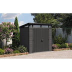 Keter Cortina 7 x 7 ft Resin Storage Shed – view 4