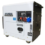 Hyundai DHY8000SELR-T 5800W 3-Phase Diesel Generator – view 5