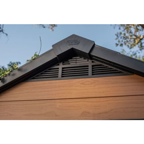 Keter Newton 7 x 11 ft Resin Storage Shed – view 4