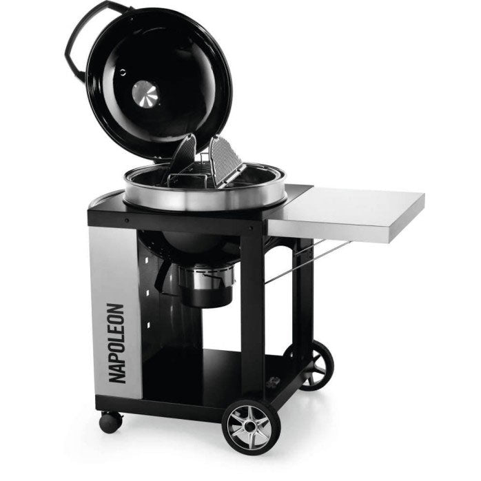 Napoleon PRO Cart 22 in Charcoal Kettle Grill – view 2